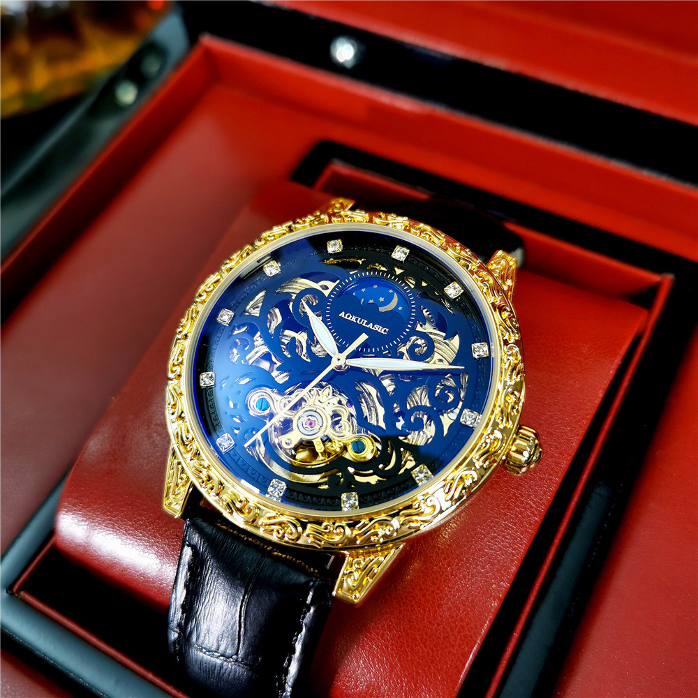 AOKULASIC Retro Iced Out Skele - đánh giá và giá Luxury Watch Iceberg