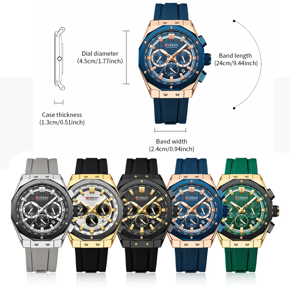 CURREN Luxury Brand High Quali - đánh giá và giá Luxury Watch Investment