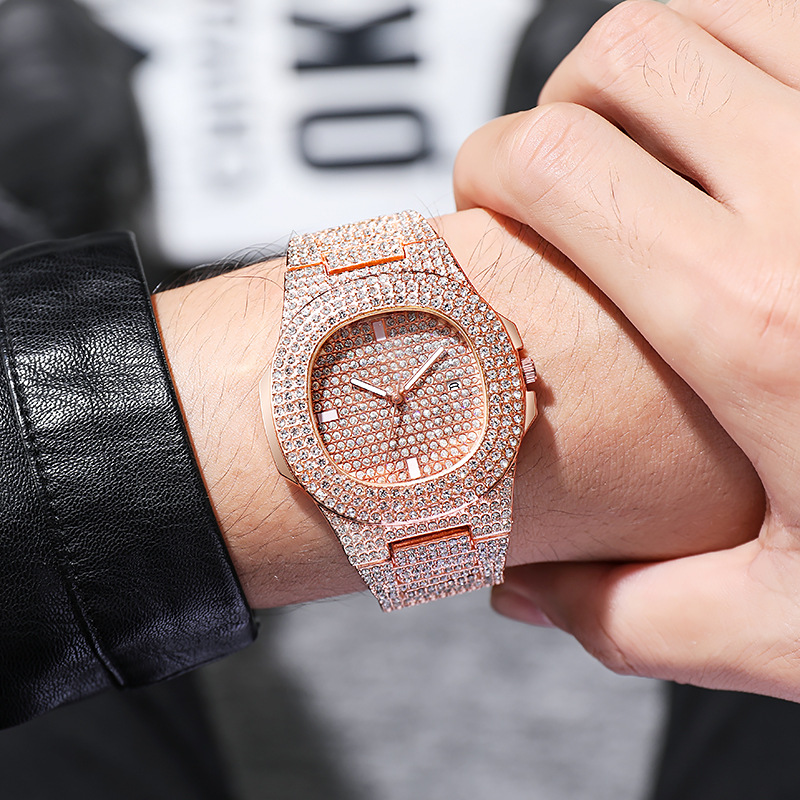 New Fashion Iced Out Watch for - đánh giá và giá Luxury Watch Iceberg