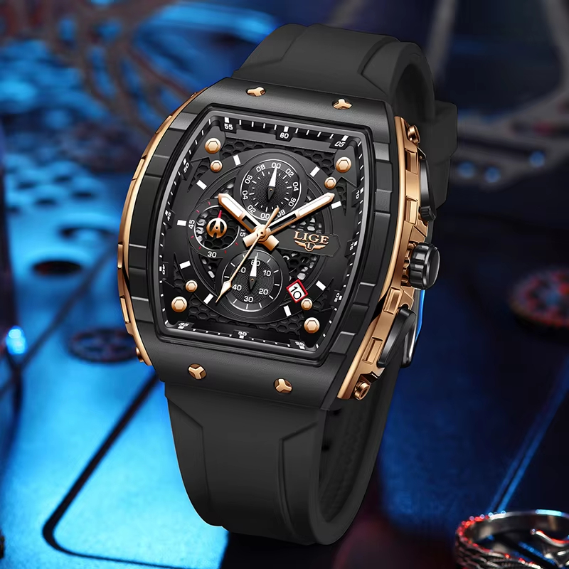 LIGE Top Brand Luxury Men Watc - đánh giá và giá Luxury Watch Investment