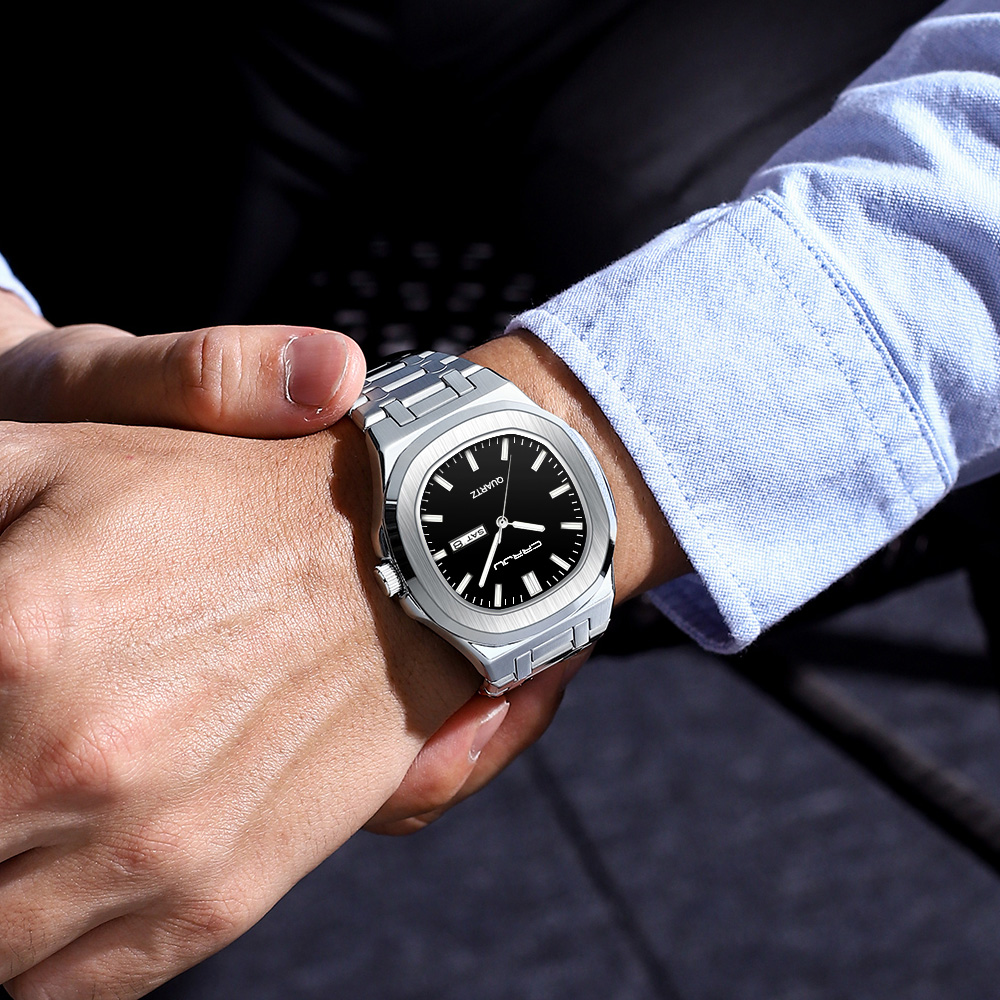 CRRJU 5039 Top Brand Men's Qua - đánh giá và giá Luxury Watch Top 10